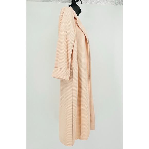 Boohoo Long Open Cardigan in Cream Size 10 - Picture 5 of 5